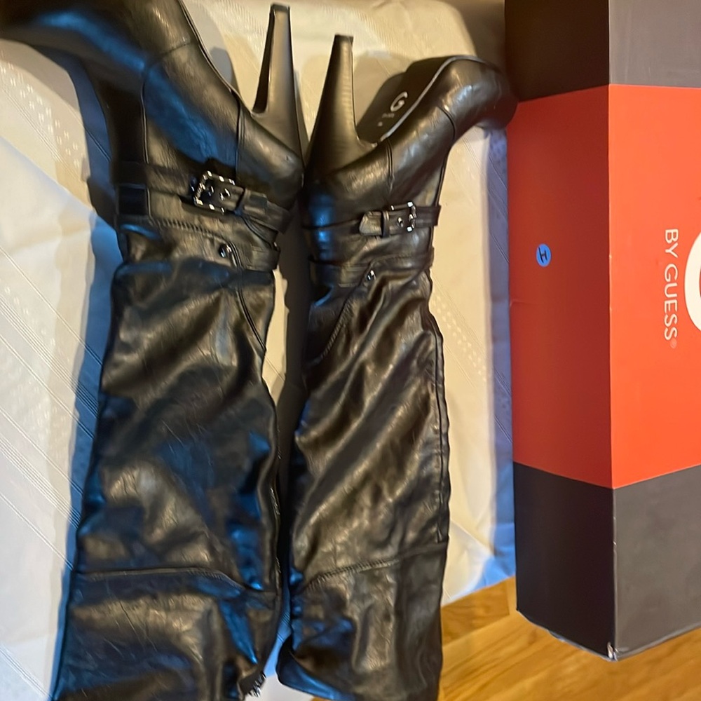 By Guess knee high boots size 6